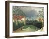 The Farm Yard, 1896-98-Henri Rousseau-Framed Giclee Print