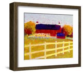 The Farm-Gail Wells-Hess-Framed Art Print