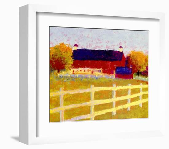 The Farm-Gail Wells-Hess-Framed Art Print