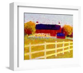 The Farm-Gail Wells-Hess-Framed Art Print