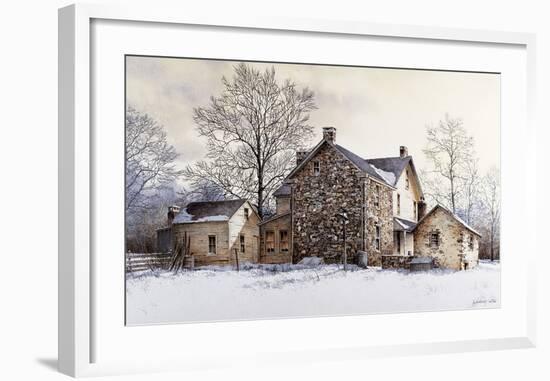 The Farmer's Daughter-Ray Hendershot-Framed Art Print