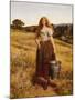 The Farmer's Daughter-John Everett Millais-Mounted Giclee Print