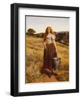 The Farmer's Daughter-John Everett Millais-Framed Giclee Print