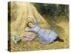 The Farmer's Daughter-Samuel Mccloy-Stretched Canvas