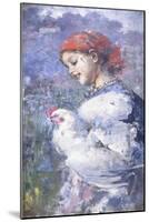 The Farmer's Daughter-Vicenzo Irolli-Mounted Giclee Print