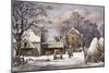 The Farmer's Home-Currier & Ives-Mounted Giclee Print