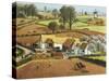 The Farmer's Life-Ronald Lampitt-Stretched Canvas