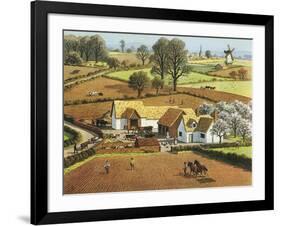 The Farmer's Life-Ronald Lampitt-Framed Giclee Print