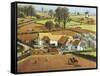 The Farmer's Life-Ronald Lampitt-Framed Stretched Canvas