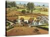 The Farmer's Life-Ronald Lampitt-Stretched Canvas