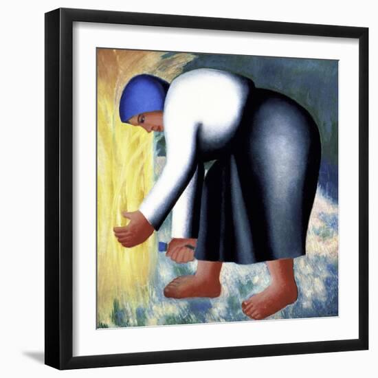 The Farmer's Wife, no.2-Kasimir Malevich-Framed Giclee Print