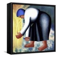 The Farmer's Wife, no.2-Kasimir Malevich-Framed Stretched Canvas