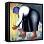 The Farmer's Wife, no.2-Kasimir Malevich-Framed Stretched Canvas