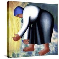 The Farmer's Wife, no.2-Kasimir Malevich-Stretched Canvas