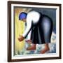 The Farmer's Wife, no.2-Kasimir Malevich-Framed Giclee Print