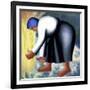 The Farmer's Wife, no.2-Kasimir Malevich-Framed Giclee Print