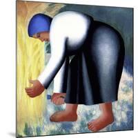 The Farmer's Wife, no.2-Kasimir Malevich-Mounted Giclee Print