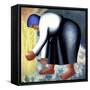 The Farmer's Wife, no.2-Kasimir Malevich-Framed Stretched Canvas