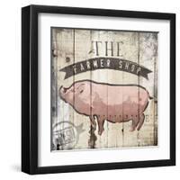 The Farmer Shop-OnRei-Framed Art Print