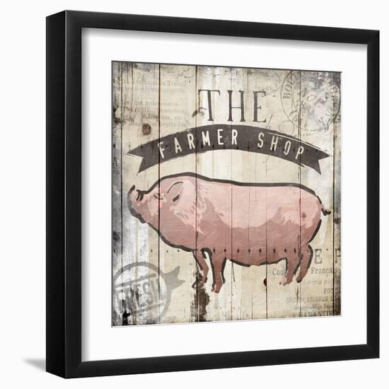 The Farmer Shop-OnRei-Framed Art Print