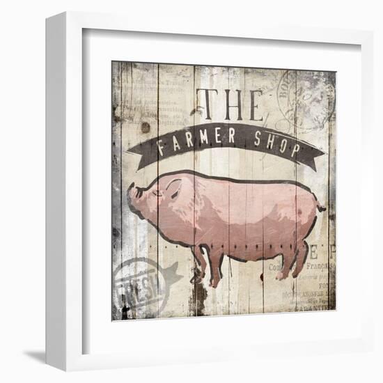 The Farmer Shop-OnRei-Framed Art Print