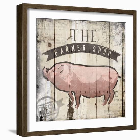 The Farmer Shop-OnRei-Framed Art Print