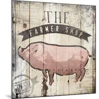 The Farmer Shop-OnRei-Mounted Art Print