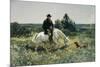 The Farmer-Frank Buchser-Mounted Giclee Print