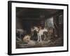 The Farmers Stable, (1791) 1901-George Morland-Framed Giclee Print