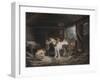 The Farmers Stable, (1791) 1901-George Morland-Framed Giclee Print