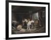 The Farmers Stable, (1791) 1901-George Morland-Framed Giclee Print