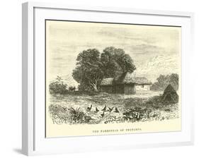 The Farmstead of Unupampa-Édouard Riou-Framed Giclee Print
