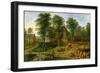 The Farmyard-Jan Brueghel the Younger-Framed Giclee Print