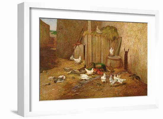 The Farmyard-Philibert-Leon Couturier-Framed Giclee Print