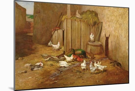 The Farmyard-Philibert-Leon Couturier-Mounted Giclee Print