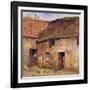 The Farmyard-Helen Allingham-Framed Giclee Print