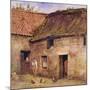 The Farmyard-Helen Allingham-Mounted Giclee Print