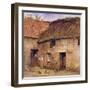 The Farmyard-Helen Allingham-Framed Giclee Print