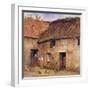 The Farmyard-Helen Allingham-Framed Giclee Print