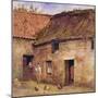 The Farmyard-Helen Allingham-Mounted Giclee Print