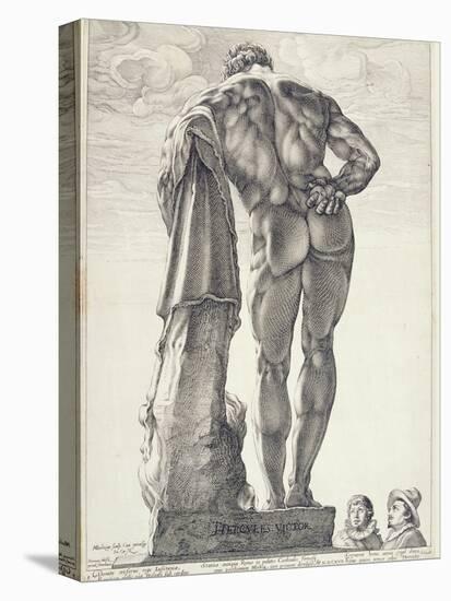 The Farnese Hercules, 1592-Hendrik Goltzius-Stretched Canvas