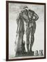 The Farnese Hercules, A Statue of Hercules with the Inscription Hercules Victor, c.1592-Hendrik Goltius-Framed Giclee Print
