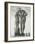 The Farnese Hercules, A Statue of Hercules with the Inscription Hercules Victor, c.1592-Hendrik Goltius-Framed Giclee Print