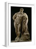 The Farnese Hercules, Roman Copy of Greek Original-Lysippos-Framed Giclee Print