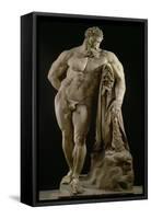 The Farnese Hercules, Roman Copy of Greek Original-Lysippos-Framed Stretched Canvas