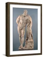 The Farnese Hercules (the Farnese Heracles)-copy from Lisippo-Framed Photographic Print