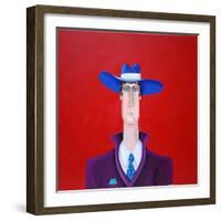 The Fashion Designer-John Wright-Framed Giclee Print