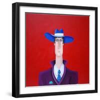 The Fashion Designer-John Wright-Framed Giclee Print