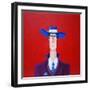 The Fashion Designer-John Wright-Framed Giclee Print