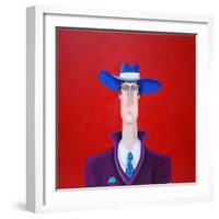 The Fashion Designer-John Wright-Framed Giclee Print